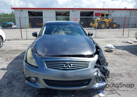2013 Infiniti G37 Journey from USA, damaged, VIN JN1CV6AP9DM305706